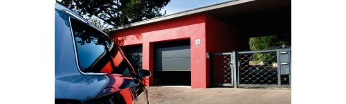 Sectional garage doors 