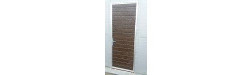 Doors from polyurethane  panels